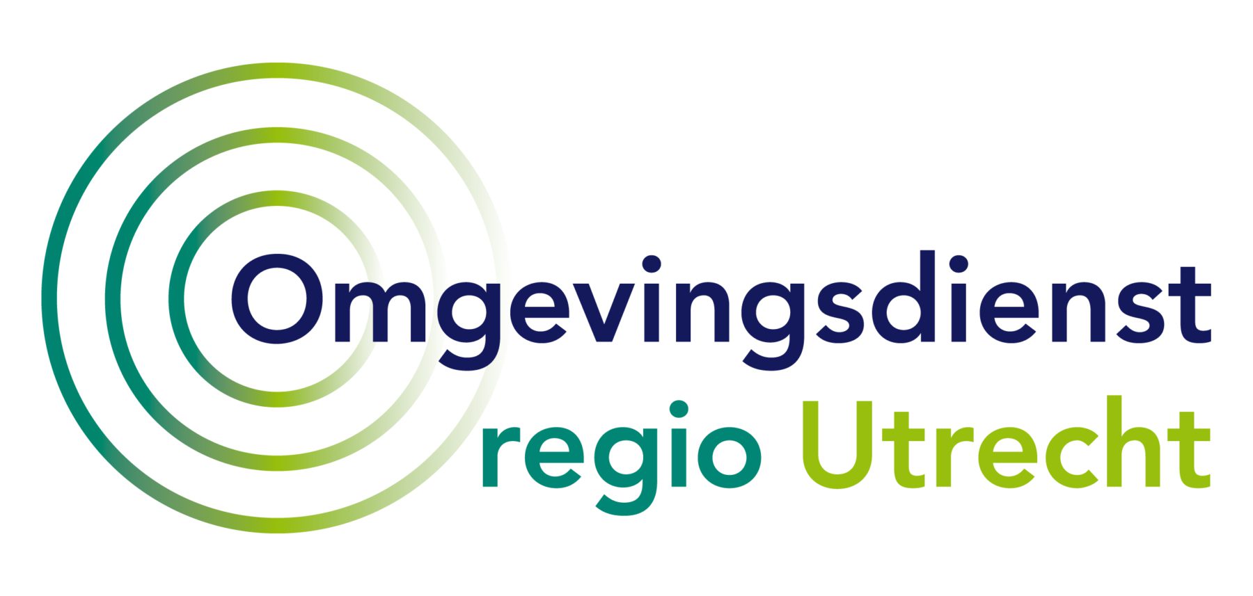 logo Omgevingsdienst regio Utrecht in 3 PMS kleuren