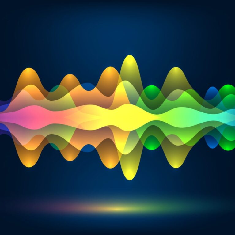 Моушен звуки. Abstract Sound Wave PNG.