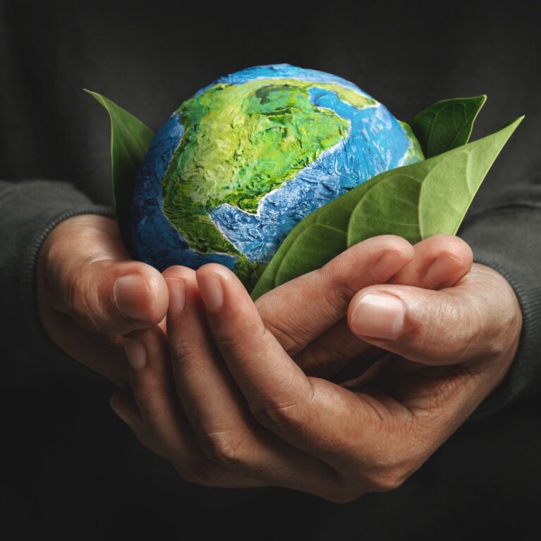 World,Earth,Day,Concept.,Green,Energy,,Esg,,Environmental,,Social,And